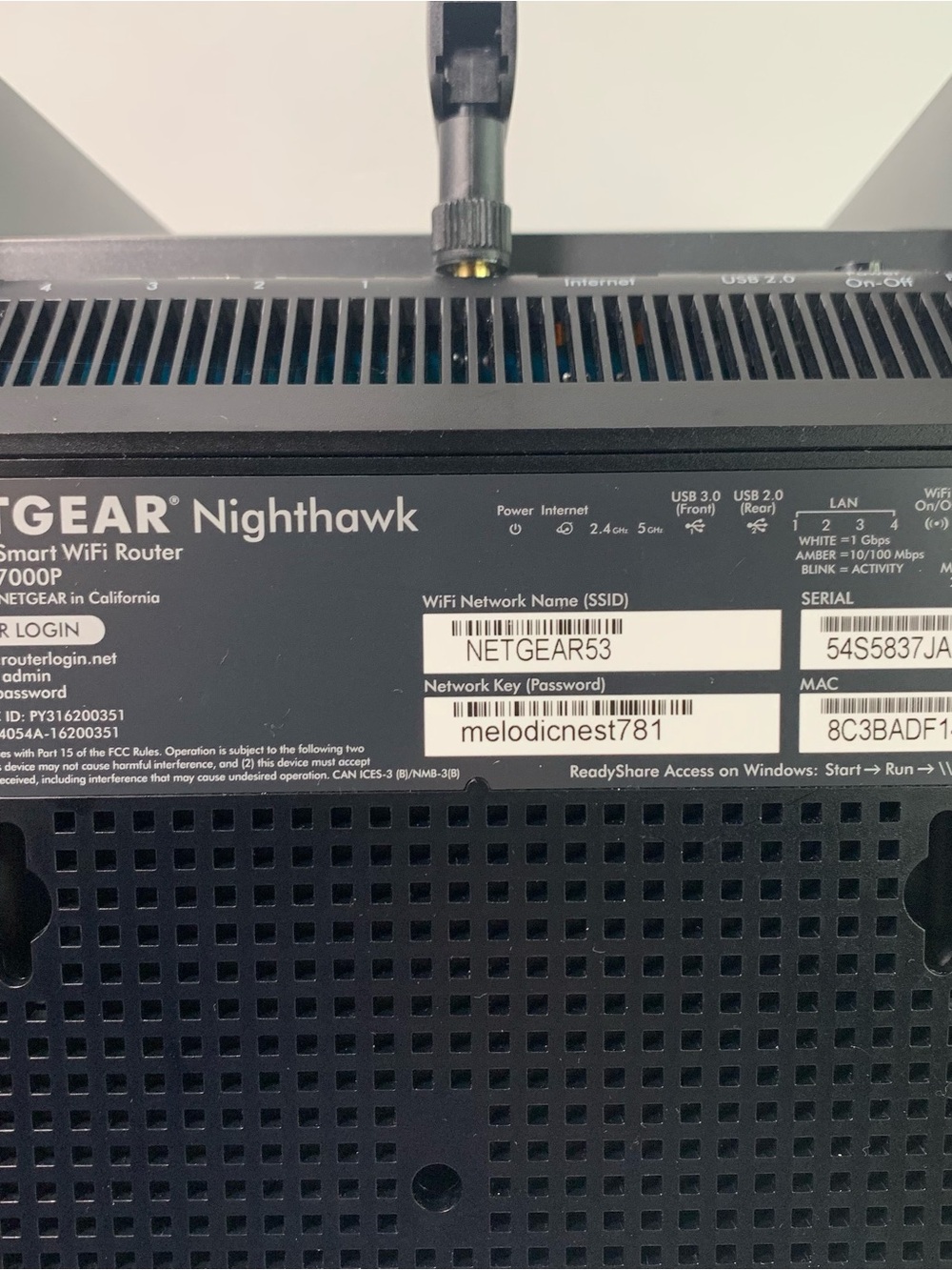 NETGEAR Nighthawk Wireless Smart Gaming WiFi Router AC2300 R7000P bundle Adapter - Picture 5 of 16